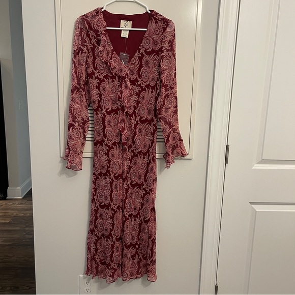 Ice Dresses & Skirts - 90’s Vintage I.C.E. Paisley Midi Dress